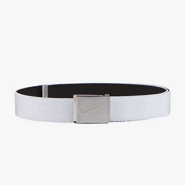 White Golf Belts. Nike